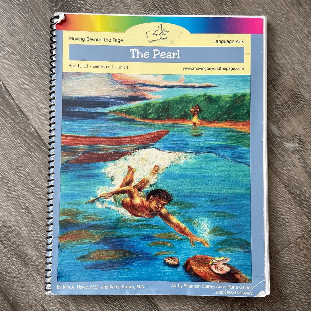 The Pearl - Moving Beyond the Page/Language Arts